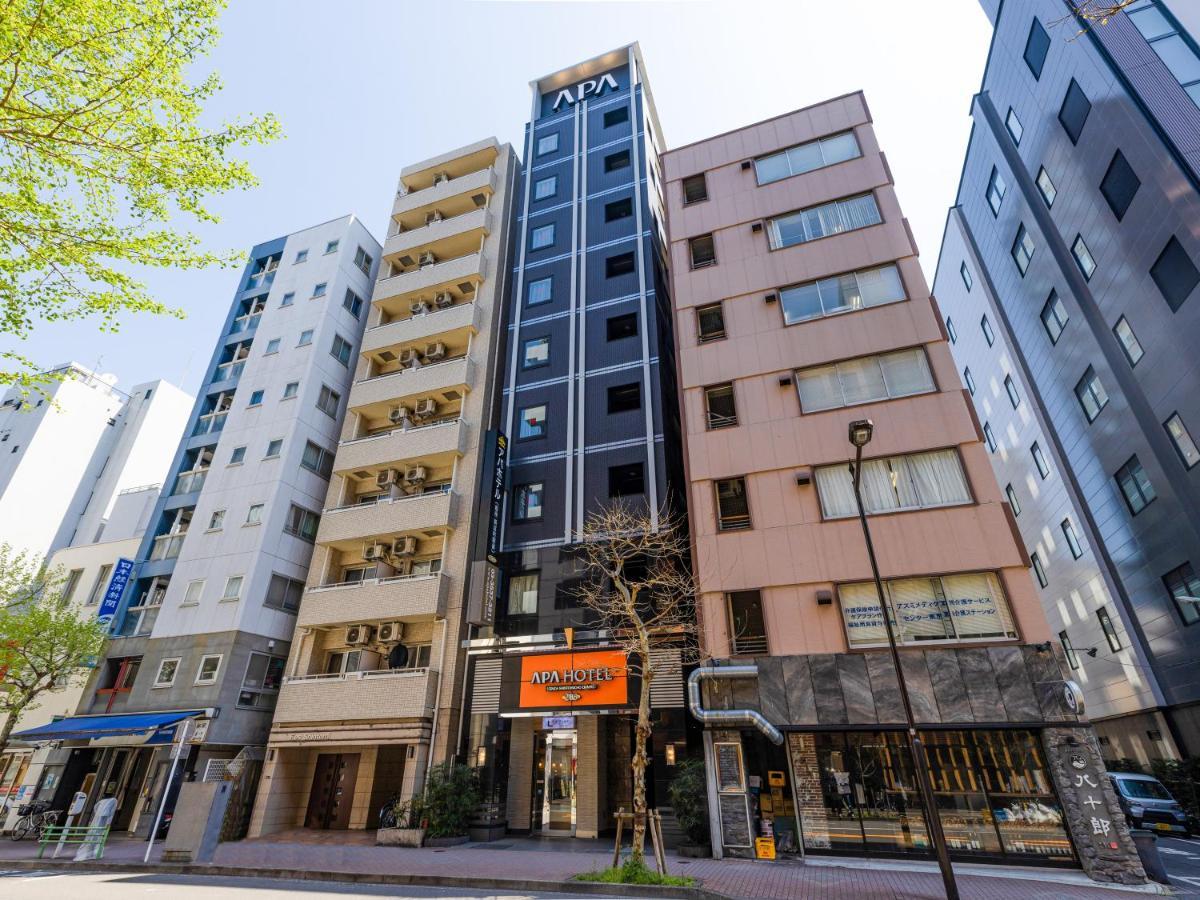 Apa Hotel Ginza Shintomicho Ekimae Tokyo Dış mekan fotoğraf